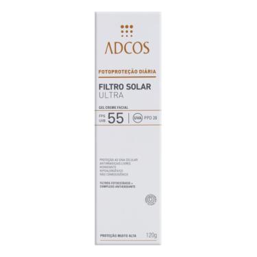 Imagem de Protetor Solar Ultra Gel-creme Facial Fps55 Adcos 120g ADCOS
