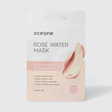 Imagem de Máscara Facial Com Água de Rosas - Rose Water Mask 8G OCÉANE 