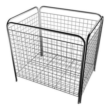 Imagem de Cesto  Expositor Fraldas Farmácia Bola  -  Preto