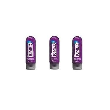 Imagem de Kit 3 Kmed 2 Em 1 Lubrificante Íntimo 200ml Gel Massagem