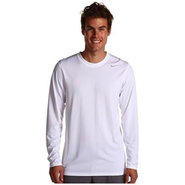 Imagem de Camiseta masculina Nike Legend de manga longa, Branco, Large