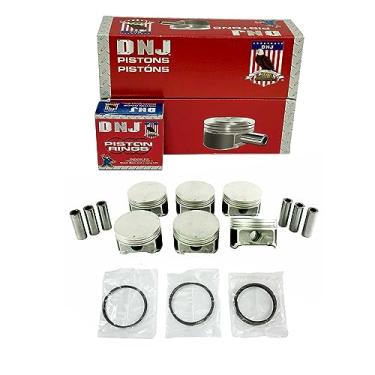 Imagem de DNJ Kit de pistão e anel PRK4132 para Ford Land Rover Mercury Explorer Sport Trac LR3 Mountaineer Mustang Ranger 4.0L V6 SOHC 12V Naturalmente Aspirado