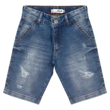 Imagem de Infantil - Bermuda Juvenil Look Jeans Skinny Jeans  menino