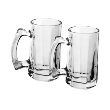 Imagem de Caneca para cerveja Beer Mug em vidro 400ml A14,7cm