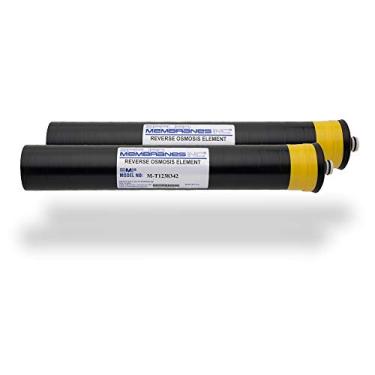 Imagem de Pacote com 2 membranas aplicadas membrana de substituição para Merlin RO 1238342 TLC-350, compatível com sistema de osmose reversa Merlin, substituição de membrana de filtro de água