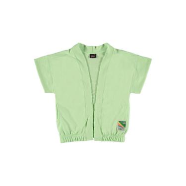 Imagem de Kimono Oversize Juvenil em Moletom Gloss-Feminino