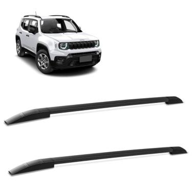 Imagem de Rack Teto Longarina Jeep Renegade 2016 a 2023 Preto Bepo