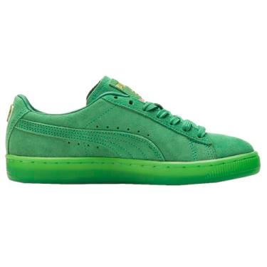 Imagem de PUMA Kids Boys Suede Sneakers Shoes Casual - Green - Size 4.5 M