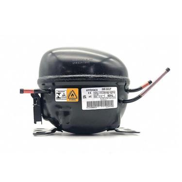 Imagem de Motor Compressor 1/6 Hp Emr60Clp Gás R600 Embraco 110V