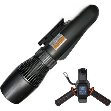 Imagem de Scooter subaquático elétrico 700W Jetski 3m / s, scooter de água 14500mAh 160mins, propulsor subaquático de motor sem escova para mar de piscina, padrão + alça