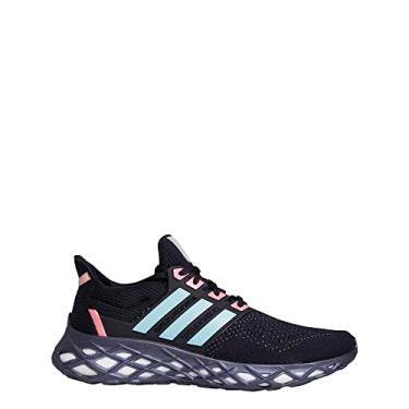 Imagem de adidas Ultraboost Web DNA T nis masculino, Legend Ink/Bliss Blue/Beam Pink, 11.5