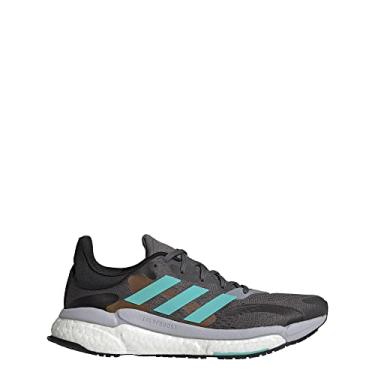 Imagem de adidas Solarboost 4 T nis masculino, Cinco, cinza, Mint Rush/Laranja flash, 7.5