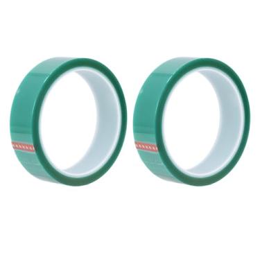 Imagem de 2 PCS Fita de Alta Temperatura Fita Isolante Verde para Animais de Estimação Fita Protetora de Isolamento Térmico