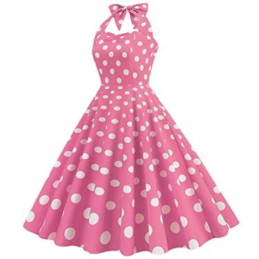 Imagem de Vestido feminino aberto nas costas, sem mangas, sem alças, ombro de fora, vestido longo 2024, P-09 Rosa, GG