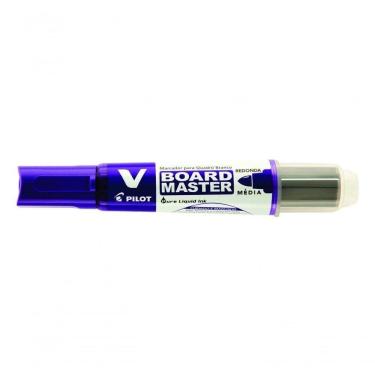 Imagem de Marcador Para Quadro Branco V-board Master Pilot Recarregável Violeta