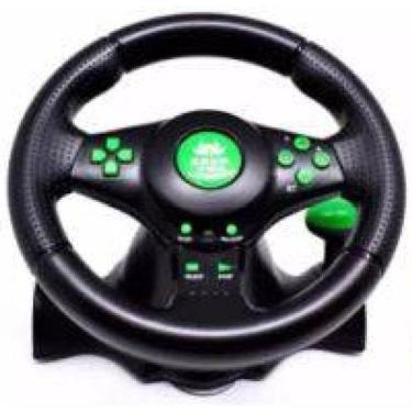 Imagem de Volante De Vibração Kp-5815a Para Xbox360 Ps3 Ps2 PcUSB Knup
