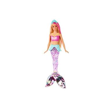 Imagem de Barbie Sereia Brilhante Gfl82 Mattel