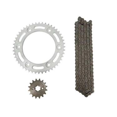 Imagem de KIT TRANSMISSAO para NXR 160 BROS 15/17 XRE190 16/17 S/RETEN - NAKATA