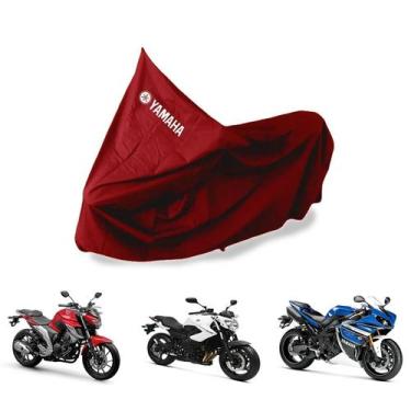 Imagem de Capa Protetora Impermeável Para Moto Yamaha - SPTS,  G, Vermelho