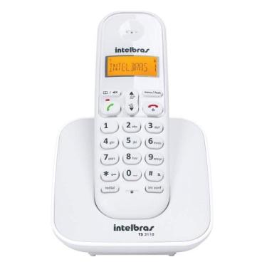 Imagem de Telefone sem Fio Intelbras TS3110 Branco - INTELBRAS - COMUNICACAO