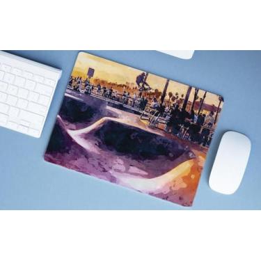 Imagem de Mouse Pad Emborrachado Personalizado Grande Skate Pista Skate - Deluzz