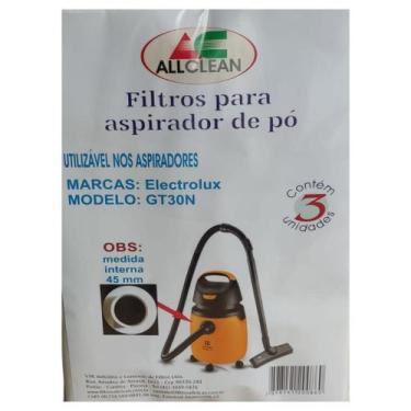Imagem de Filtro Descartável para Aspirador de Pó Electrolux GT30N - Allclean