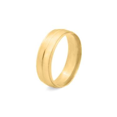 Imagem de Aliança Ishizaki 6,0mm  Modelo Especial  C632 Ouro 18K - Ishizaki Alia