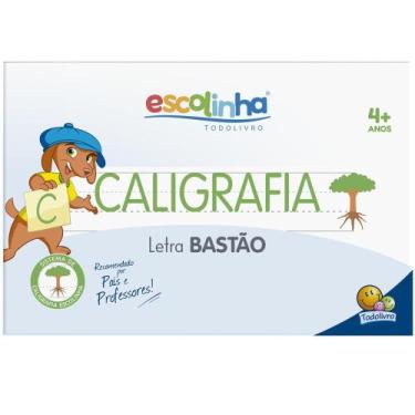 Imagem de Livro - Escolinha sistema de caligrafia: Letra bastão