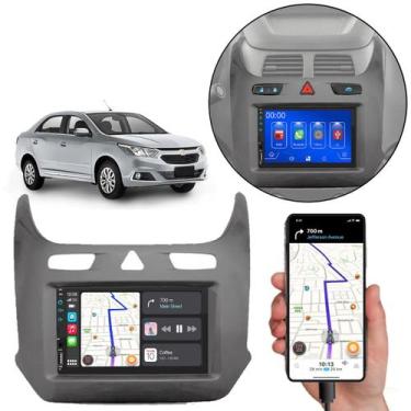 Imagem de Multimídia 7 Polegadas Cobalt 2016-2020 MP5 Android-Auto/Carplay + Mol