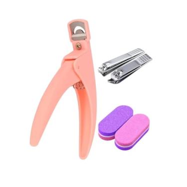 Imagem de Kit Lixas 100/180 + 2 Cortadores Unha + 1 Cortador Postiça