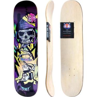 Imagem de Shape Para Skate Street Owl Sports Pandora