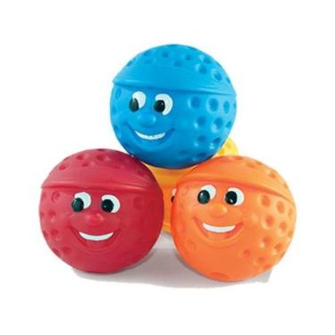 Imagem de Bola Golfe De Borracha Para Pet 07 Cm - 06 Peças - J. Pet