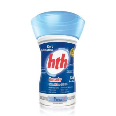 Imagem de 3 Unid Cloro Flutuador De Piscina Hth Ação Imediata 830g