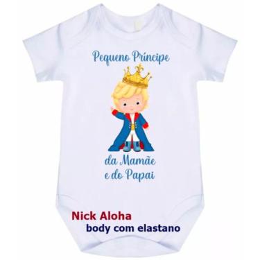 Imagem de body bebê pequeno príncipe da mamãe e do papai cód 9667 - nick aloha, 