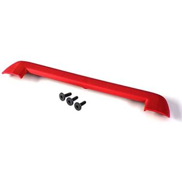 Imagem de Traxxas 8912R Protetor de porta traseira, Vermelho/3 x 15 mm Parafusos de cabeça lisa (4)