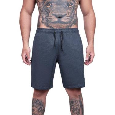 Imagem de Bermuda Moletinho Masculina - TechMalhas, Grafite, P