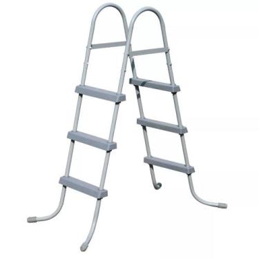 Imagem de Escada Piscina Até 1,07 M 107 Cm De Altura Bestway 58335