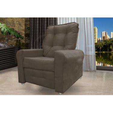 Imagem de Poltrona Confor Astra Tec Reclinavel Extensao Cilios Sala De Estar E P