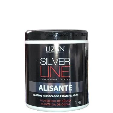 Imagem de Lizan Silver Line Alisante com Manteiga de Oliva 1kg