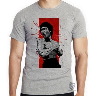Imagem de Camiseta Bruce Lee Blusa criança infantil juvenil adulto camisa todos 