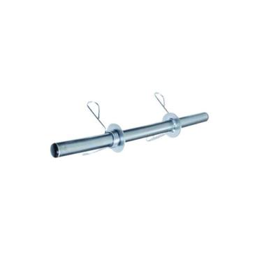 Imagem de Barra Ôca 1" 40cm Galvanizada com Presilhas - ANILHAS FITNESS