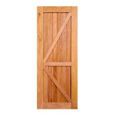 Imagem de Porta de Madeira Baía Maciça Cedro Arana Casmavi, 90cm x 210cm