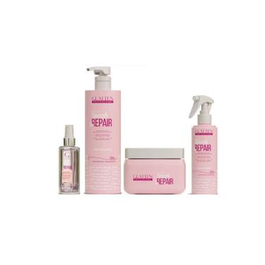 Imagem de Glatten Smooth & Repair Shampoo e Máscara e Leave-in e Sérum