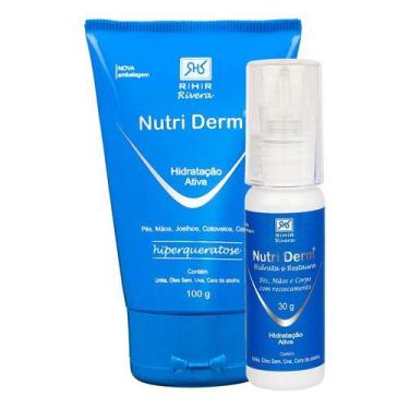 Imagem de Kit Creme Hidratante Nutri Derm 100gr + 30gr - RHR Cosméticos