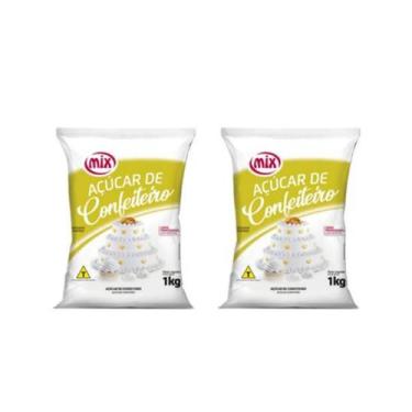 Imagem de Açúcar de Confeiteiro Mix - 1Kg com 2 unidades