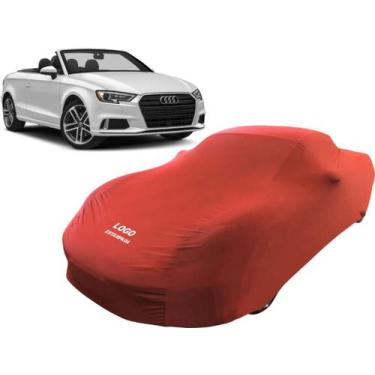 Imagem de Capa P/ Cobrir Carro Audi A3 Cabriolet Em Tecido 100% Helanca - Mz, Ve