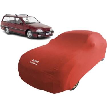 Imagem de Capa Automotiva Chevrolet Omega Suprema Tecido Helanca - Mz, Vermelha