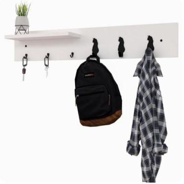 Imagem de Porta Chaves Organizador De Bolsas Com Prateleira B.B.G.P SF - ShopFor