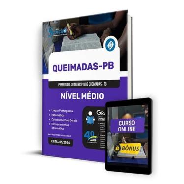 Imagem de Apostila Prefeitura de Queimadas - PB 2024 - Nível Médio