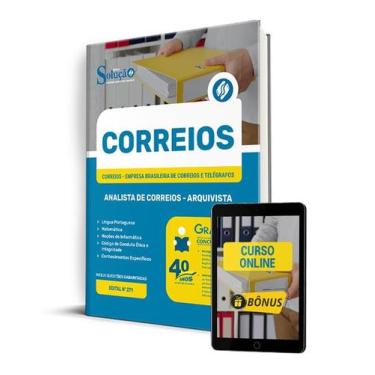 Imagem de Apostila CORREIOS 2024 - Analista de Correios - Arquivista